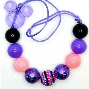 Mouse inspired kids necklace.